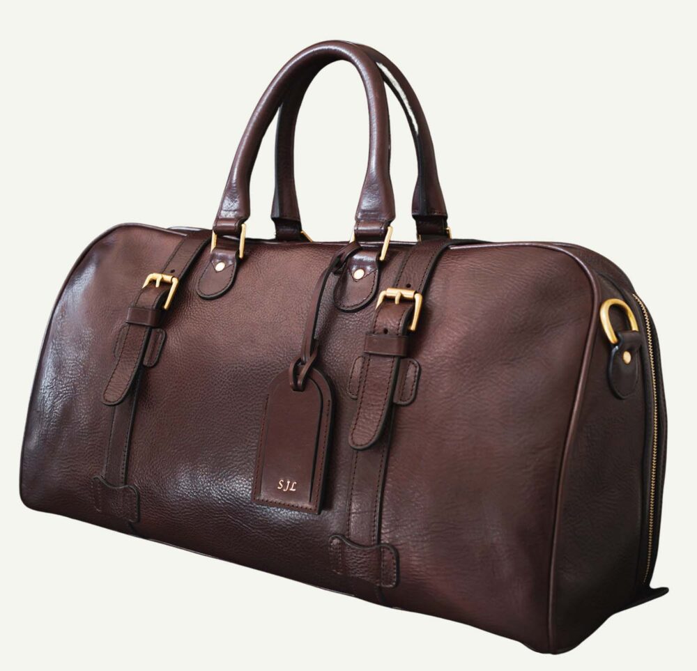 Weekender Bag, ciemny brąz - obrazek 2