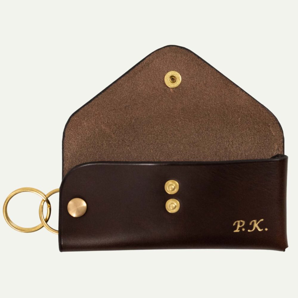 Key case, brown - obrazek 3