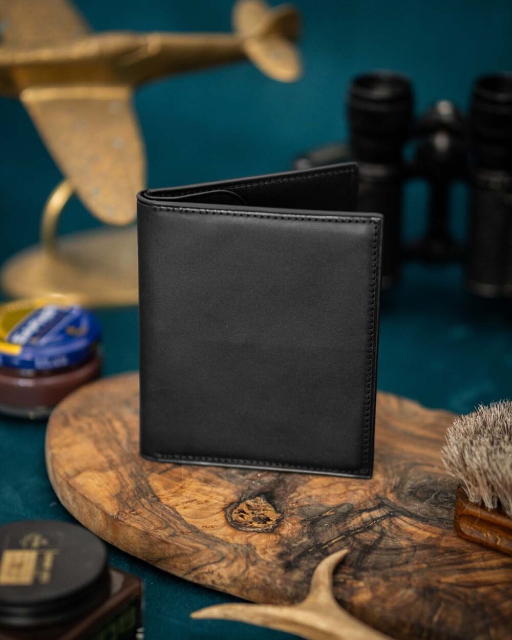 Square Slim Wallet, black - obrazek 8