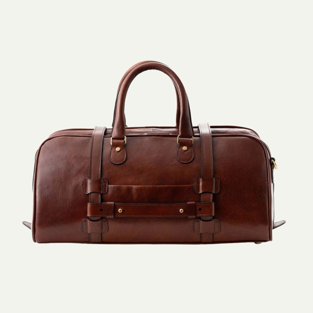 Weekender Bag, koniak - obrazek 5