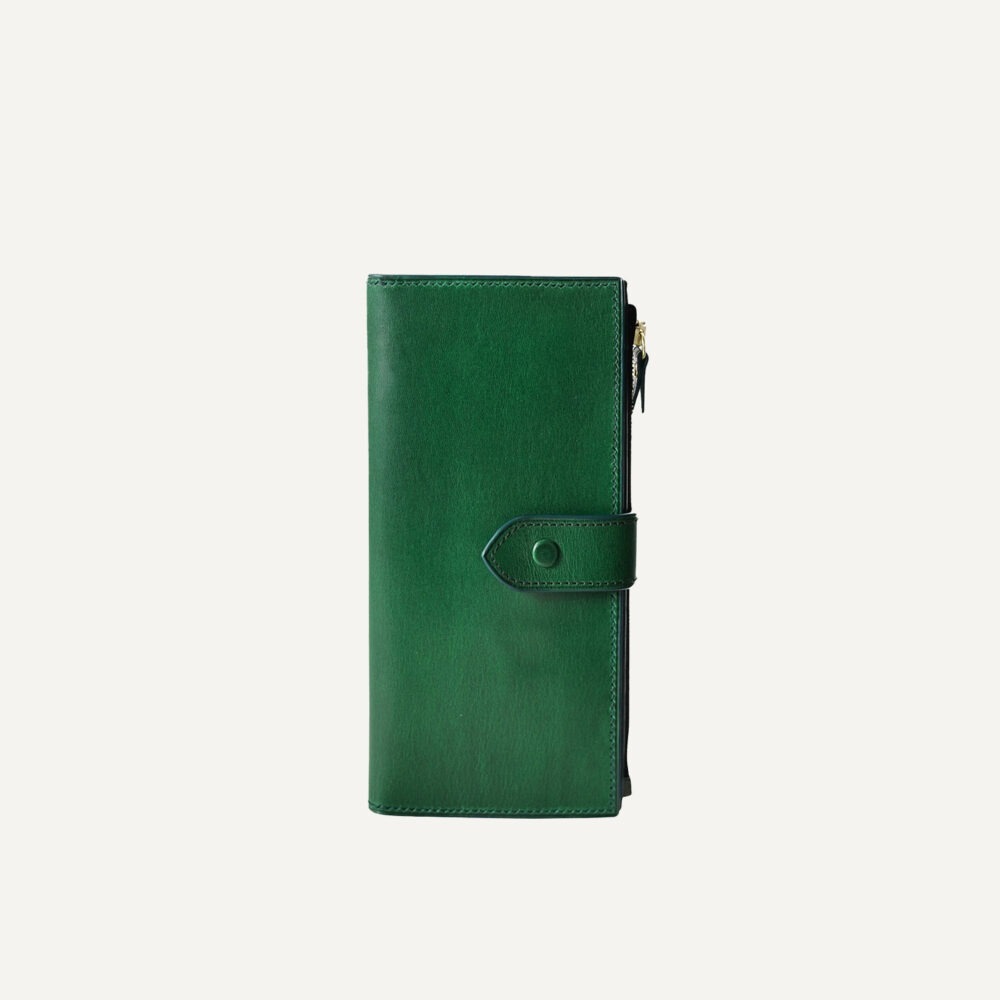 SnapSafe wallet, green & dark green