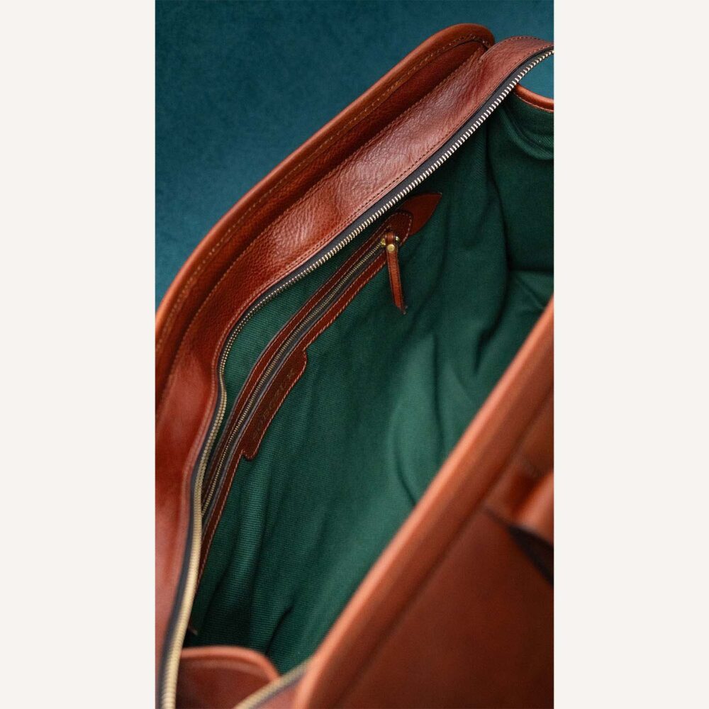 Duffle Bag, podróżna, koniak - obrazek 11