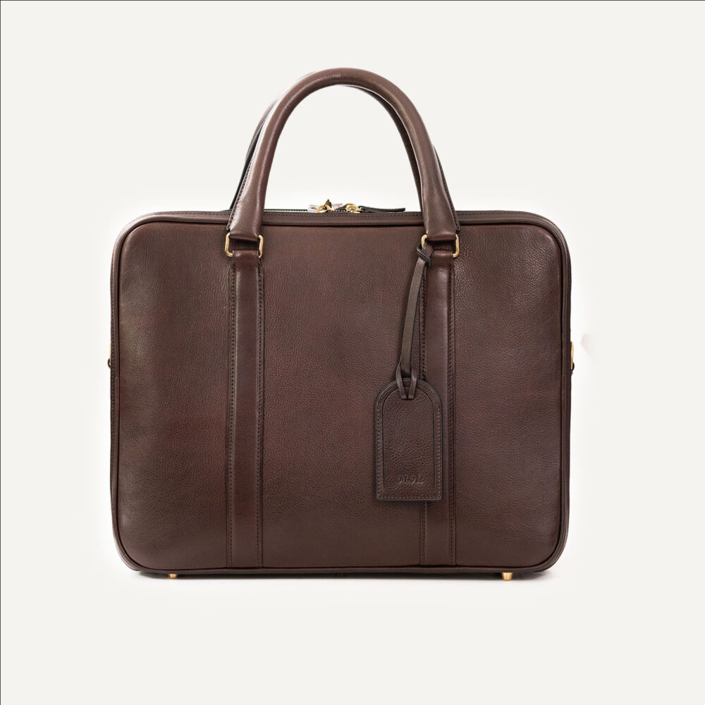 Laptop & document bag, dark brown (Kopia)